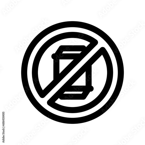 No Coke Icon