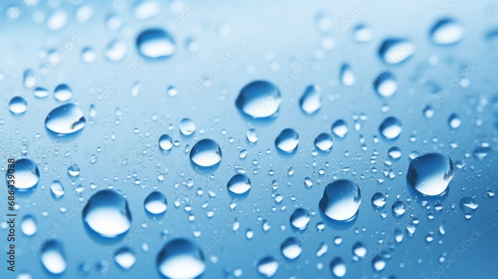 Water rain drop drops transparent rainy droplets glass effect