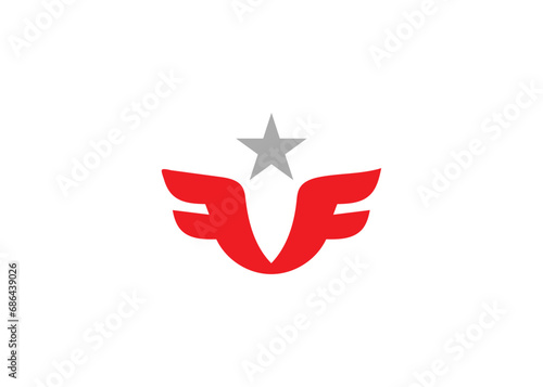 Modern letter F F logo design vector template