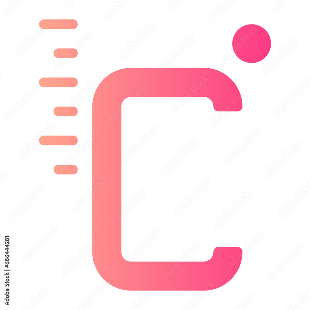 celsius gradient icon celsius gradient icon