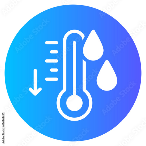 water cooler gradient icon
