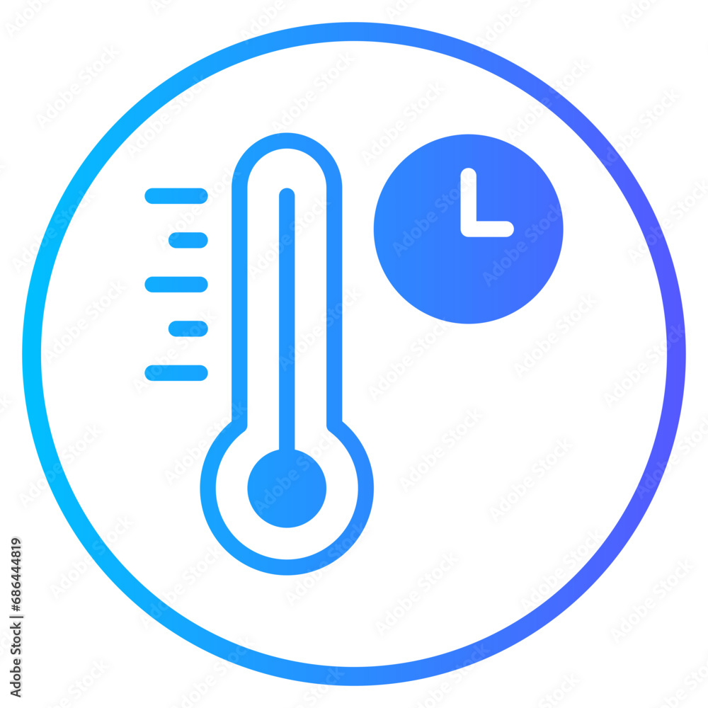 timer gradient icon timer gradient icon