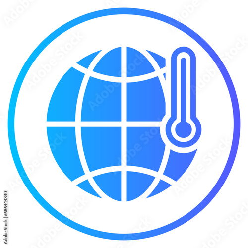 warming gradient icon