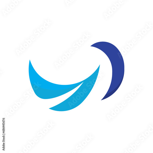 Bird Wings Logo Design Template