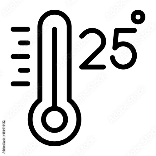 twentyfive line icon