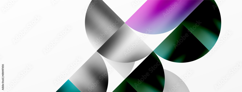 Exquisite backdrop marrying modern minimalism with metallic allure. Featuring round triangles, it exudes geometric sophistication and understated charm for wallpaper, banner, background, landing page Exquisite backdrop marrying modern minimalism with metallic allure. Featuring round triangles, it exudes geometric sophistication and understated charm for wallpaper, banner, background, landing page