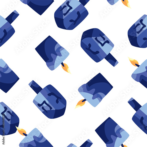 hanukkah background dreidel