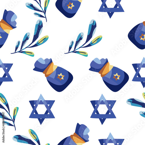 hanukkah background jewish