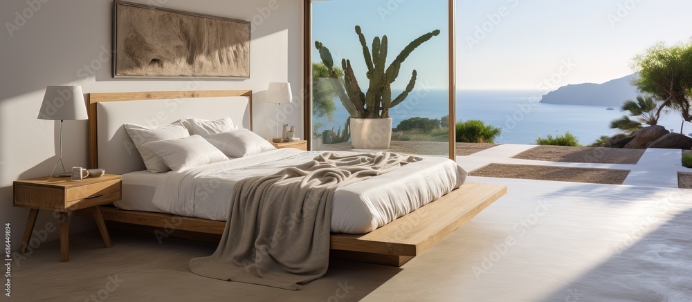 Fototapeta premium Holiday villa s sleeping quarters