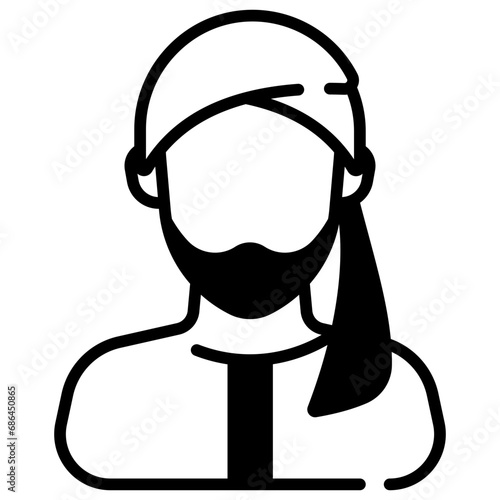 Muslim Men Avatar Icon