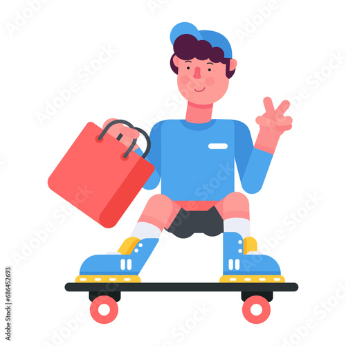 Kids Shopping 