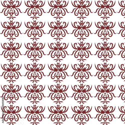 Batik pattern vector