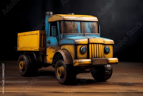 car truck, dump truck, trucking, transportation © Nikita