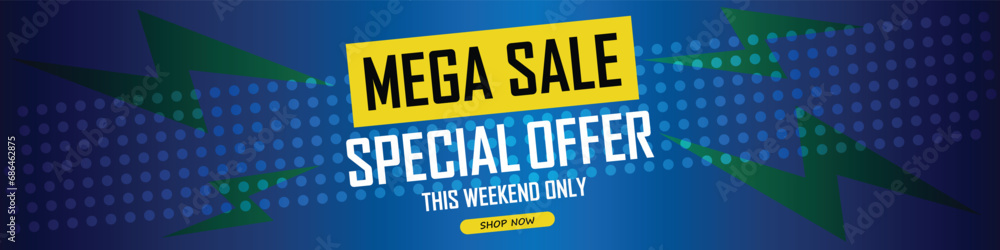 Sale banner template design . Super Sale, end of season special offer banner. vector illustration. Sale banner template design . Super Sale, end of season special offer banner. vector illustration.