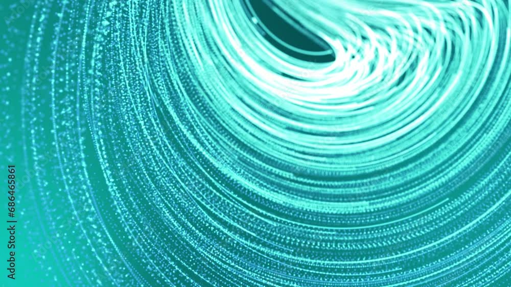 Abstract Line Particles Background. Abstract Cyan glowing Line Particles moving in Wave pattern Background Abstract Line Particles Background. Abstract Cyan glowing Line Particles moving in Wave pattern Background