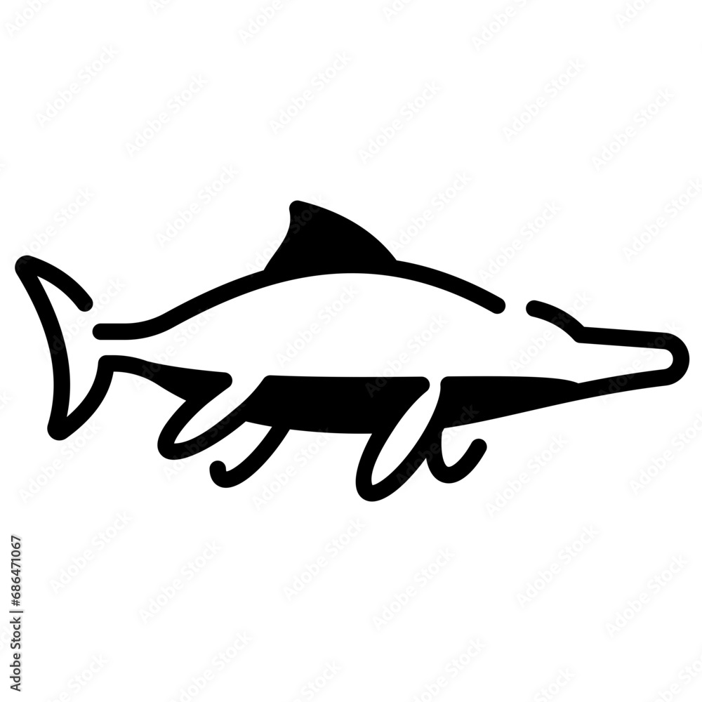 Ichthyosaurus Icon Ichthyosaurus Icon