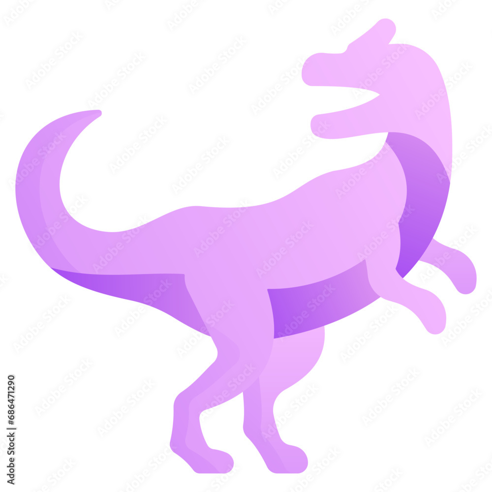 Allosaurus Icon Allosaurus Icon