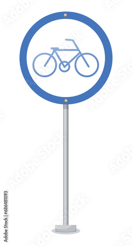 Vector cartoon image of road signs. Driving and traffic rules concept. Elements for your design.