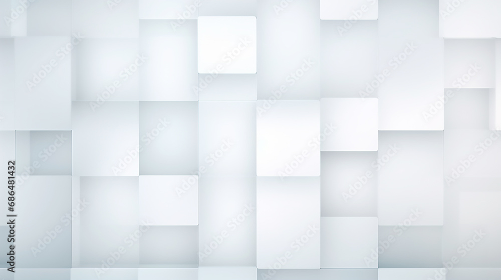 Modern white and light grey square overlapped pattern on background with shadow. white background. Minimal geometric white light background abstract design. Elegant white and grey Background. Modern white and light grey square overlapped pattern on background with shadow. white background. Minimal geometric white light background abstract design. Elegant white and grey Background.