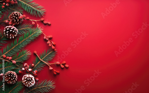 Twig spruce with Christmas ...
