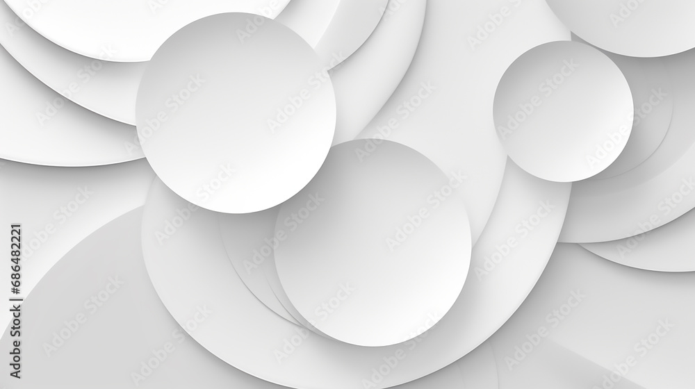 Abstract white circle shape with digital hi tech concept background technology. white background with circles and rings in modern design. 3d circle white background. Abstract white circle shape with digital hi tech concept background technology. white background with circles and rings in modern design. 3d circle white background.