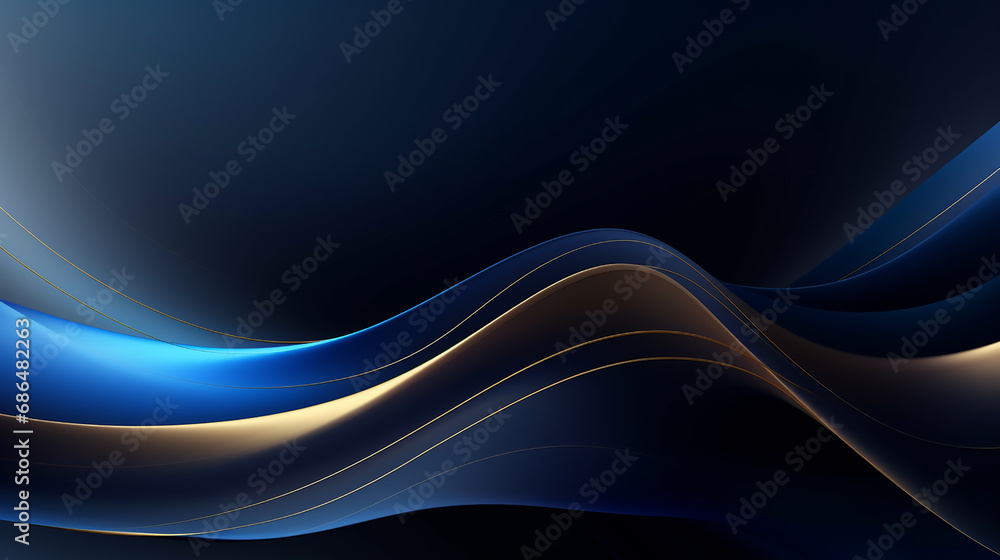 dark blue and gold wave Technology digital Waves background banner background concept. beautiful abstract wave technology background with blue light digital effect corporate. dark blue and gold wave Technology digital Waves background banner background concept. beautiful abstract wave technology background with blue light digital effect corporate.