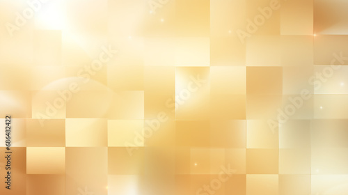 Modern white and gold abstract digital square business concept background. Bright luxury square gold abstract background design.