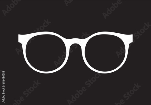 style Glasses logo for your Business, Brand, Company, or Corporate identity. Minimalist Eyeglasses logo optics logo eyeclinic logo design.