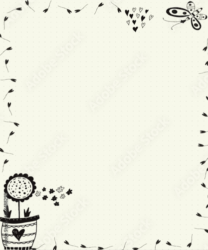 Notebook background beige christmas artboard custom