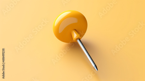 Isolated pin pushpin photo