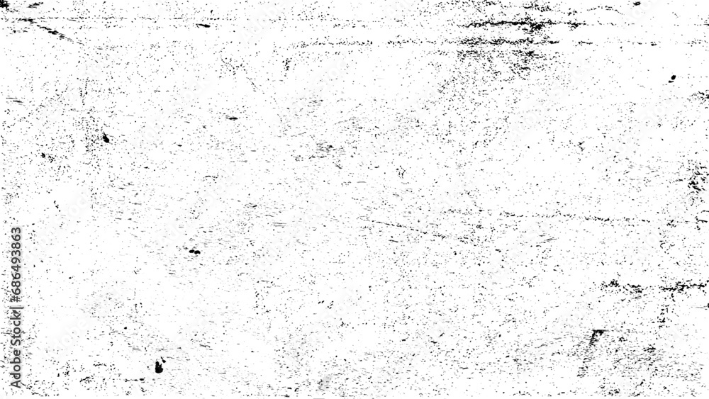 Subtle sprayed ink grain texture overlay. Grunge background. Abstract black and white gritty grunge background. black and white rough vintage distress background - obrazy, fototapety, plakaty 
