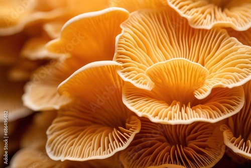 Abstract background macro image of sajor caju mushroom photo