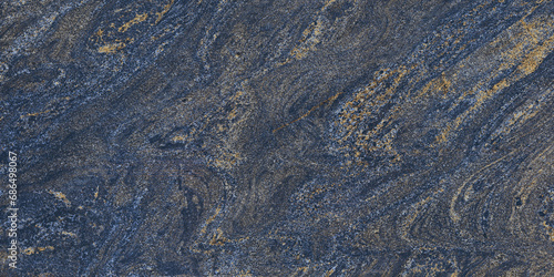 Gold and white Patterned natural of dark blue marble texture background for product design. High Resolution