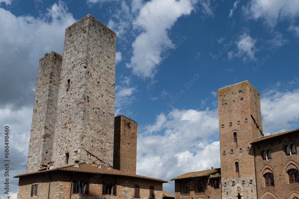 Tower houses of San Gimignano, Italy