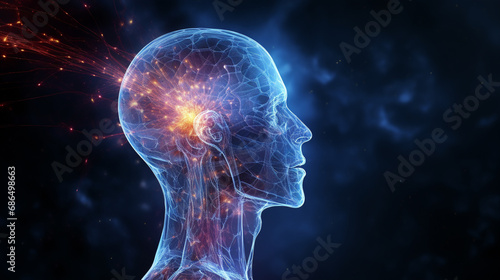the brain HD 8K wallpaper Stock Photographic Image  © AA