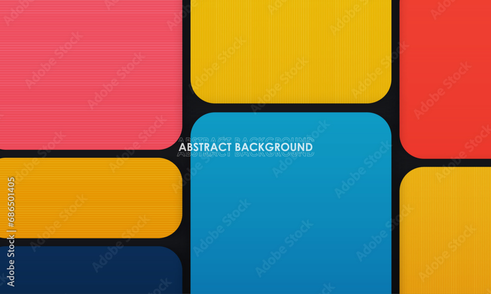 Modern abstract geometric with lines colorful background Modern abstract geometric with lines colorful background