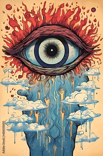 psychedelic artwork photo