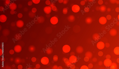 Abstract red christmas background with falling snowflakes. red christmas for a postcard, Invitation card, banner. cold weather effect and snowy winter. vector design.