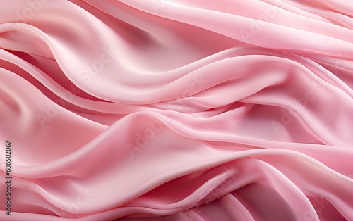 Pink silk background.