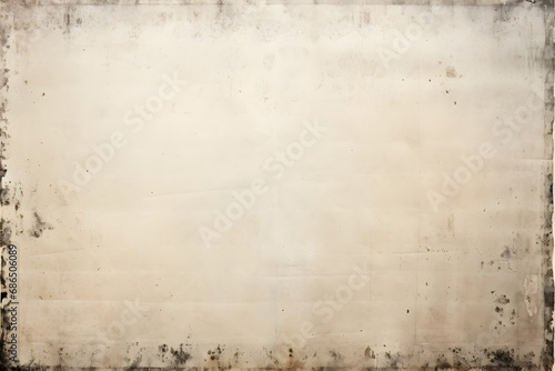 Vintage background of old photo paper texture isolated on white background. generative ai. photo
