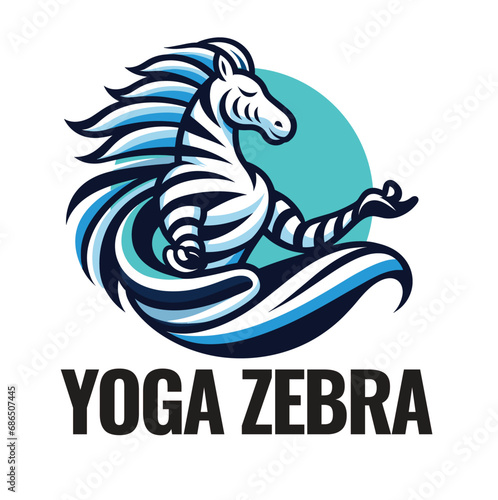 Mascot Zebra Logo Illustration (ID: 686507445)