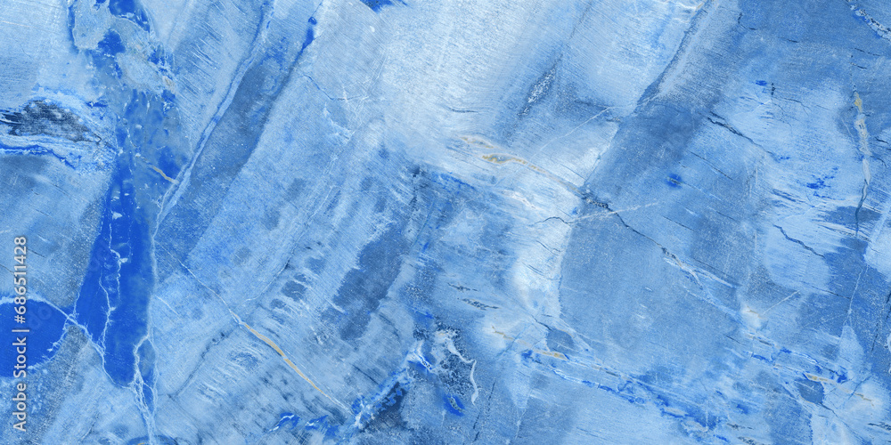 Blue and white marble stone natural pattern texture background and use ...