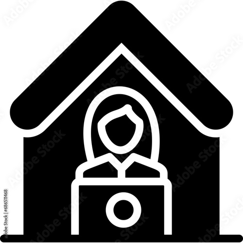 Work From Home Icon