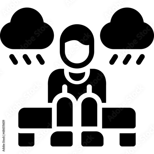 Loneliness Icon