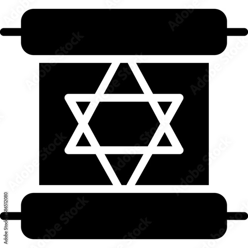 Scroll torah Icon