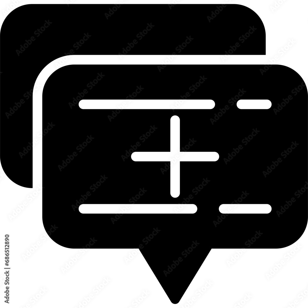 Fototapeta premium Conversation Icon