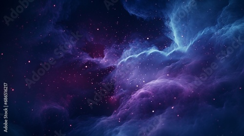Glowing Galaxies: UV Illuminated Abstract © shahrukh