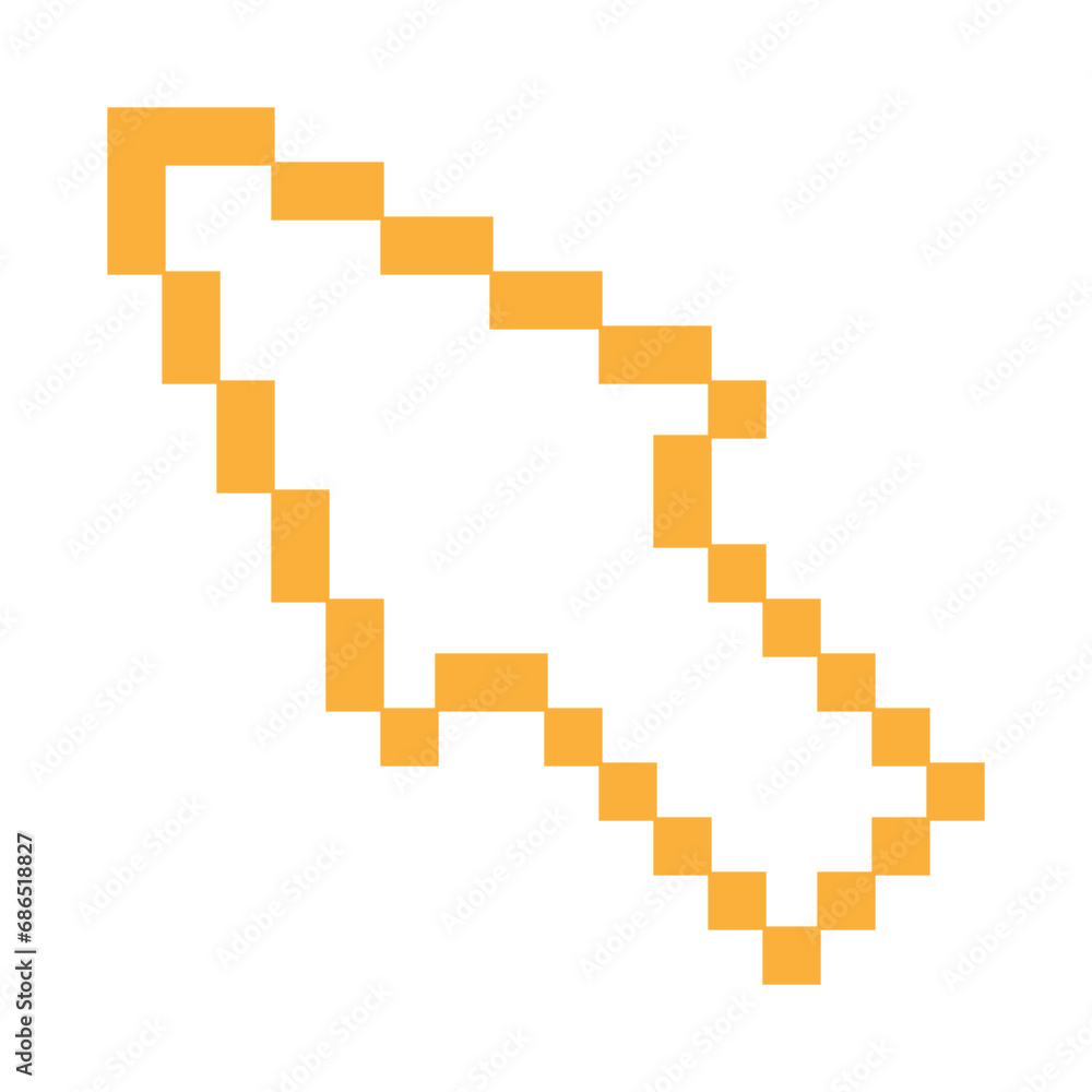 Pixel Old Tech Cursor