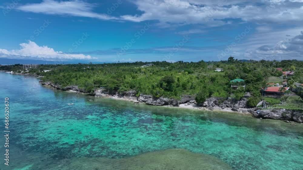 Aerial Panorama of the Paradise Island of Cebu, Philippines Aerial Panorama of the Paradise Island of Cebu, Philippines