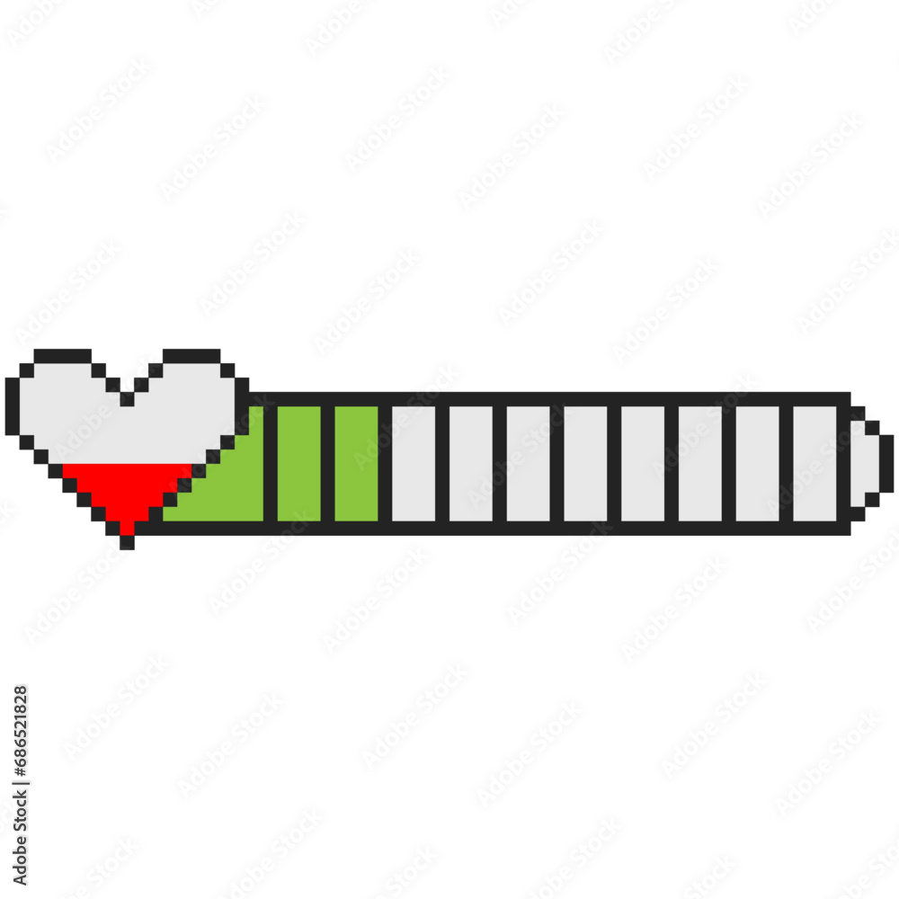 Heart Vote Slider Pixel